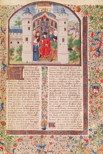 Ms 927 Fol.426 Præsentation af økonomien, fra etik, politik og økonomi af Aristoteles (384-322 f.Kr.) (for detaljer se også 165171) af French School