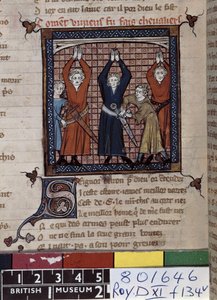 Ms Roy 20 D XI fol.134v Vivian and Others Take Oath, fra 