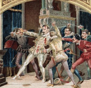 Mordet på hertugen af Guise (Henry I af Lorraine, kendt som Balafre af French School
