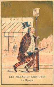Myopi (chromolitho) af French School