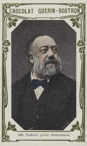 Nadaud, poete chansonnier (farvet foto) af French School