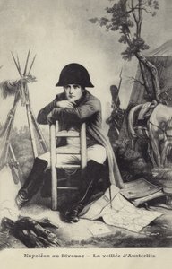 Napoleon ved Bivuak af French School