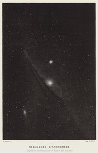 Andromeda-tågen (litho) af French School