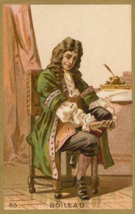 Nicolas Boileau, fransk digter af French School