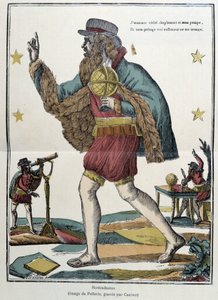 Nostradamus - billede af Epinal af French School