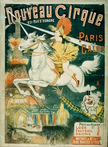 Nycirkus, 1889 af French School
