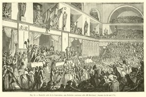 Ny kongressal, ved Tuilerierne, tidligere maskinrum, dag den 20. maj 1795 af French School