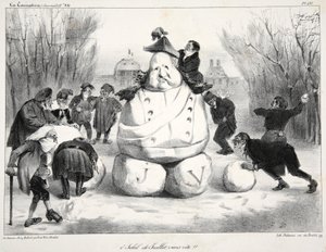 O julisol, kom live!!, pub. 1835 (gravering) af French School