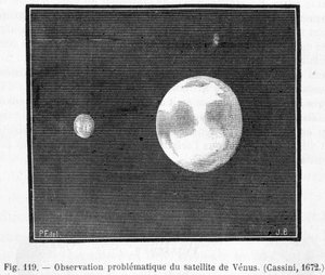 Problematisk observation af Venus-satellitten (Cassini af French School