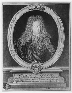 Olaus Romer (gravering) af French School