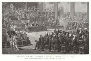 Åbning af generalstænderne, Versailles, 5. maj 1789 af French School