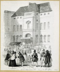 Åbning af Musee Royal (Musee du Louvre), 15. marts af French School