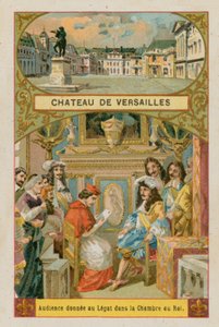 Slottet i Versailles af French School