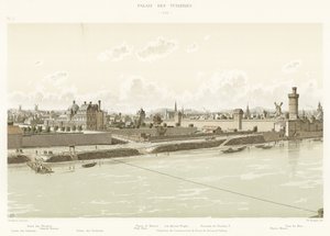 Tuileries Palace, 1585 af French School