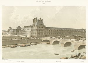 Tuileries Palace, 1690 af French School