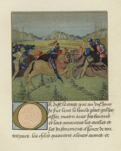 Palamedes i turneringen i Soreloys af French School