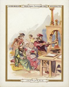 Paris Udstilling 1900, Trykkeren af French School