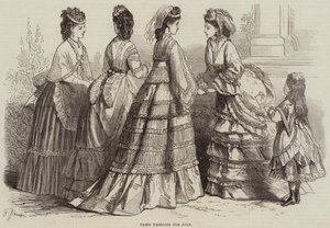 Paris Fashions i juli af French School