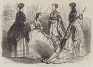 Paris Fashions i juli af French School