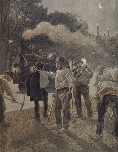 Paris, natarbejde, slutningen af 1800-tallet af French School