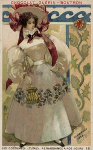 Parisisk mode, 1829 af French School