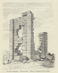 Pasargadae, begravelsestårn af French School