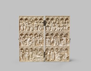 Passionsdiptykon, 1300-tallet af French School