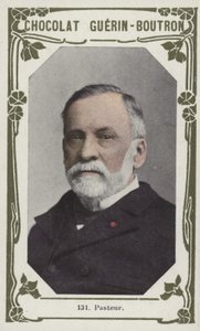 Pasteur (farvet foto) af French School