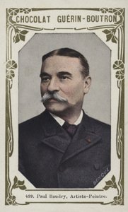 Paul Baudry, maler (farvet foto) af French School
