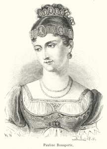 Pauline Bonaparte (gravering) af French School