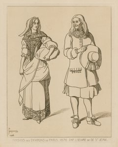 Bønder i nærheden af Paris, 1676