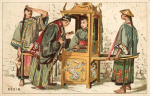 Peking (chromolitho) af French School