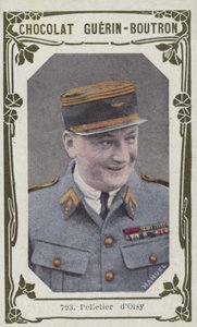 Pelletier dOisy (farvet foto) af French School