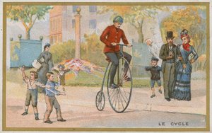 Penny Farthing af French School