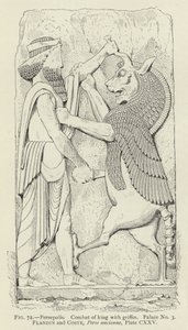 Persepolis, Kongens kamp med griffin, palads nr. 3 af French School