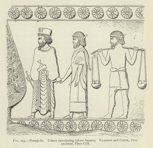 Persepolis, Ushers introducerer hyldestbærere af French School