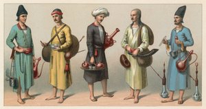 Persisk kostume af French School