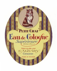 Petit Chat Label, Eau de Cologne af French School