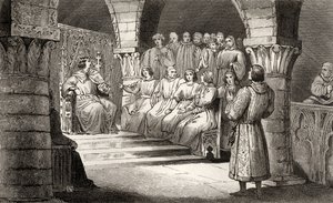 Philippe V (1293-1322) den høje og generalstaterne afviser Jeanne II