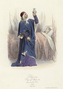 Læge, regeringstid af Charles VIII af Frankrig af French School