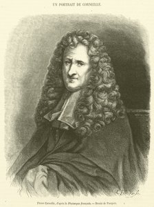 Pierre Corneille (gravering) af French School