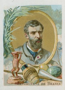 Pierre Savorgnan de Brazza af French School