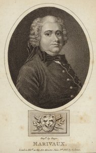Pierre de Marivaux - fransk romanforfatter og dramatiker (1688-1763) af French School