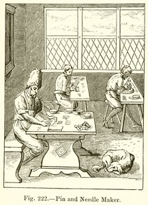 Nåle- og nålemaskine af French School