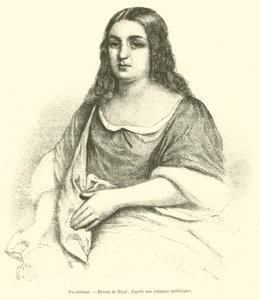 Pocahontas (gravering) af French School