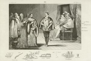 Polish ambassadors informing Henry, Duke of Anjou that he bas been elected King of Poland, 1573  af French School