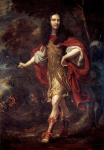 Portræt en pied af Henri de la Tour d