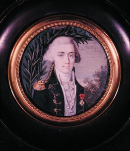 Miniatureportræt af Jean-Baptiste d