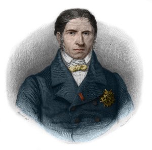 Portræt af Andre Marie Jean Jacques (Jean-Jacques) Dupin (1783-1865) (kaldet Dupin den Ældre (Dupin aine), fransk advokat og politiker. Privat samling. af French School