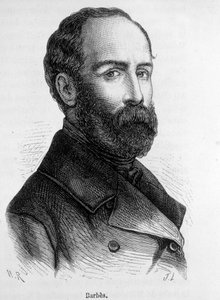 Portræt af Armand Barbes, fransk revolutionær (1809-1870). af French School